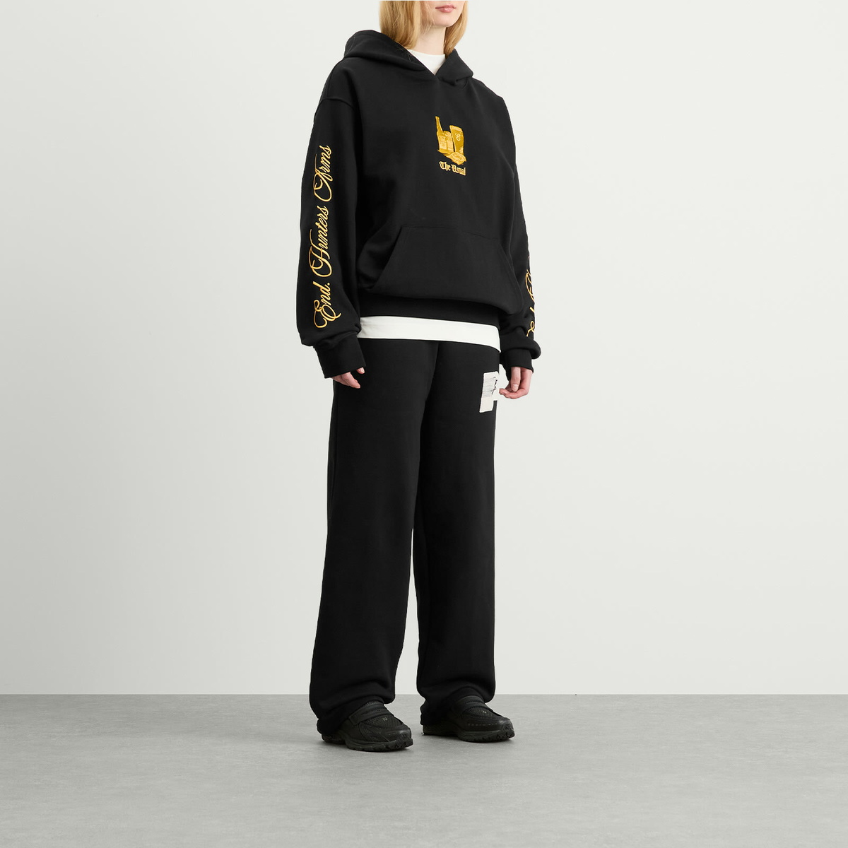 END. The Usual Hoodie in Black
