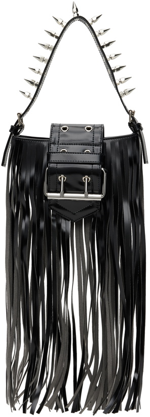 Photo: Vaquera Black Mini Fringe Bag