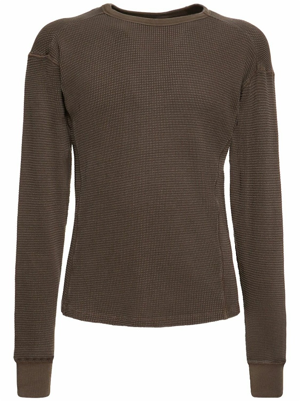 Photo: ENTIRE STUDIOS - Brunette Thermal Long Sleeve T-shirt