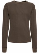 ENTIRE STUDIOS - Brunette Thermal Long Sleeve T-shirt