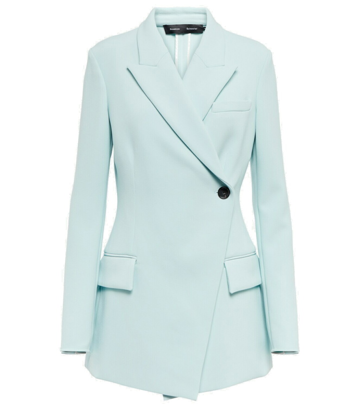 Photo: Proenza Schouler - Asymmetric crêpe blazer