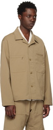 nanamica Tan Button Jacket