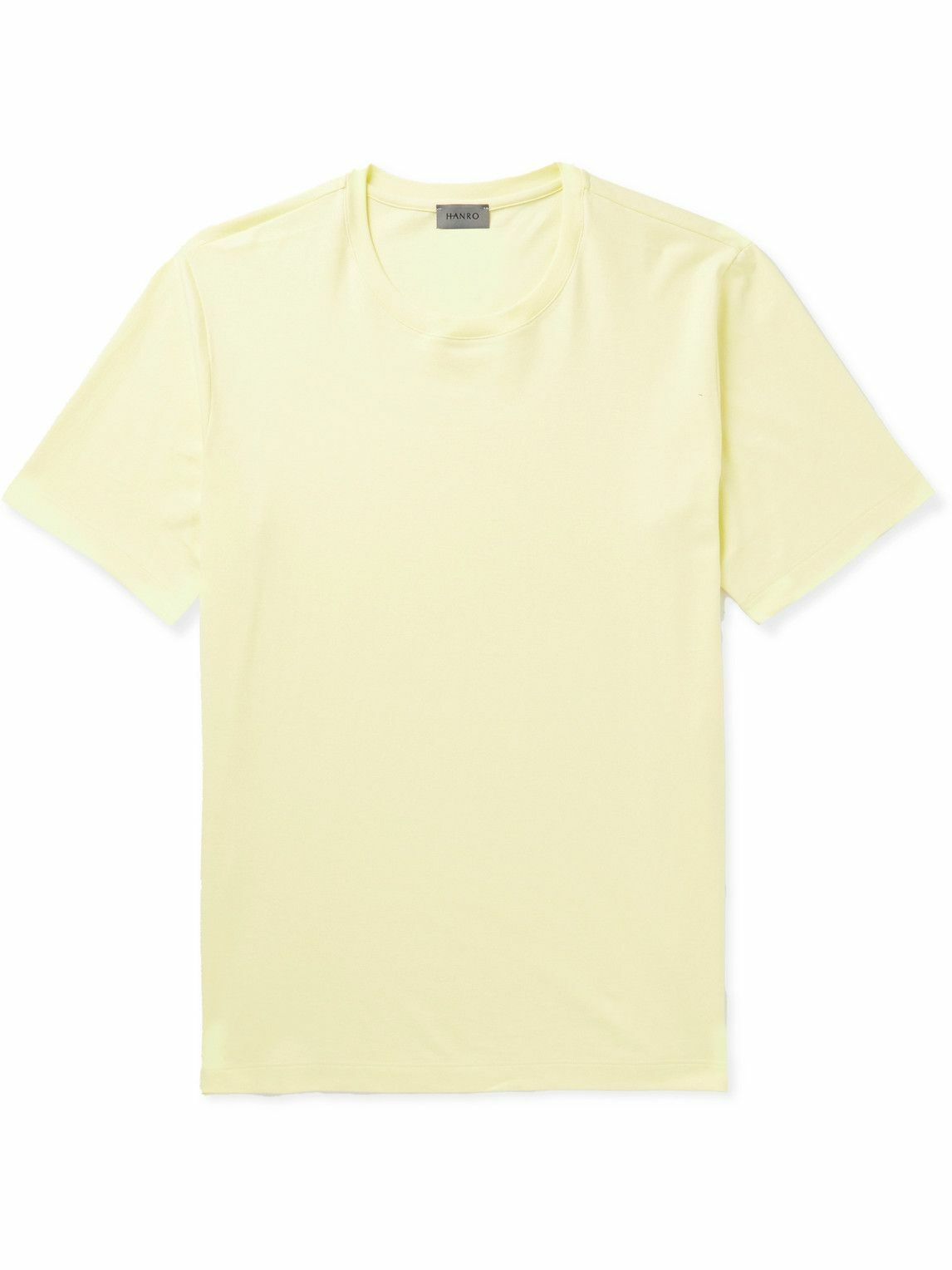 Photo: Hanro - Cotton-Jersey T-Shirt - Yellow