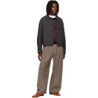 Studio Nicholson Taupe Line Tailored Trousers