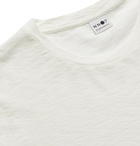 NN07 - Aspen Slub Cotton-Jersey T-Shirt - White