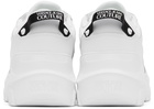 Versace Jeans Couture White Speedtrack Logo Sneakers