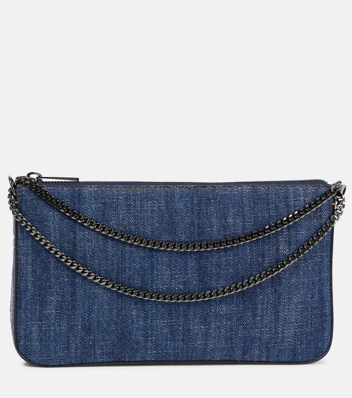 【関税送料込】ルブタン Loubila denim clutch デニムクラッチ 関税送料込】ルブタン Loubila denim clutch デニムクラッチ