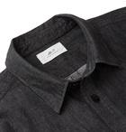 Mr P. - Cotton-Chambray Shirt - Black