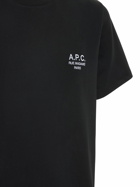 A.P.C. - Logo Embroidery Organic Cotton T-shirt