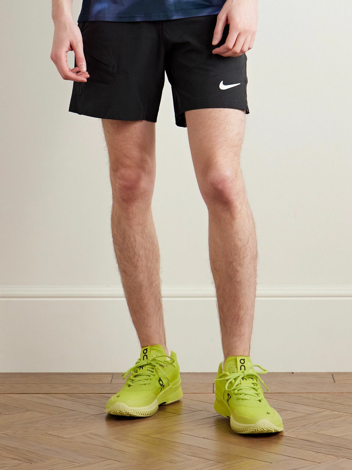 ON - The Roger Pro 2 Rubber-Trimmed Mesh Tennis Sneakers - Yellow