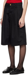 WILLY CHAVARRIA Black Borracho Shorts