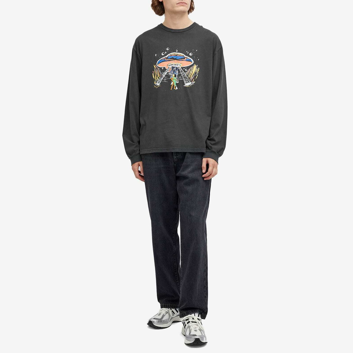 トップス CARNE BOLLENTE Cosmic Caress LONG XL Carne Bollente Men's Cosmic Caress Long Sleeve T-Shirt in