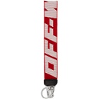 Off-White Red Industrial 2.0 Keychain