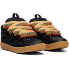 Lanvin Black Curb Sneakers