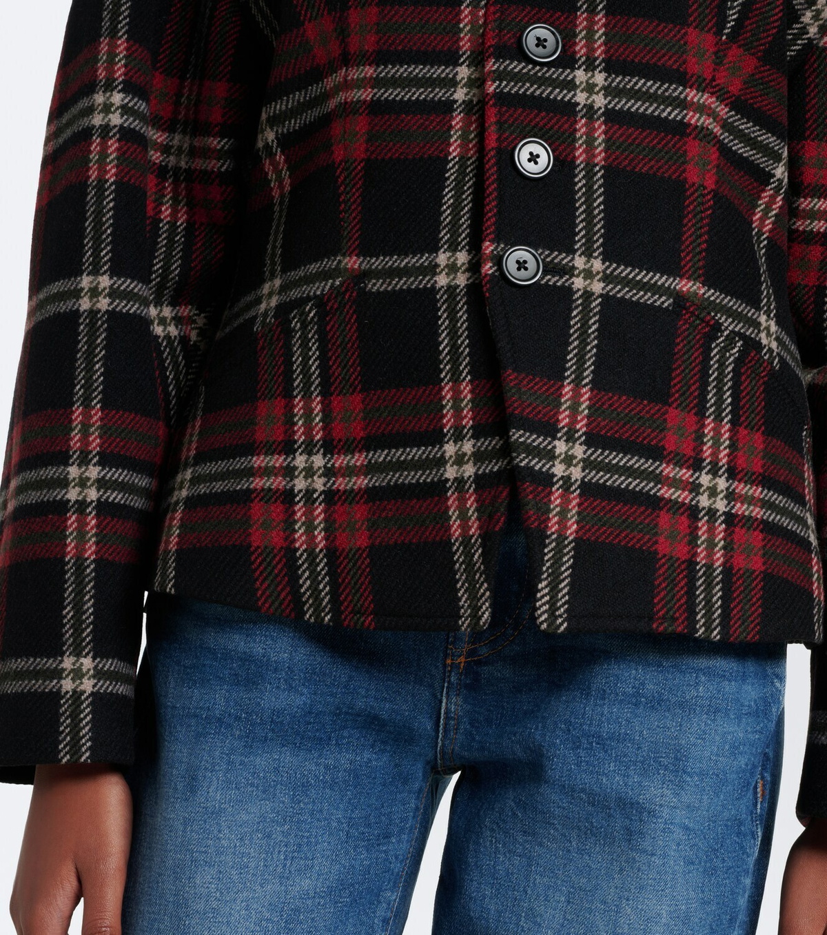 Polo Ralph Lauren Plaid wool-blend tweed jacket