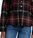 Polo Ralph Lauren Plaid wool-blend tweed jacket
