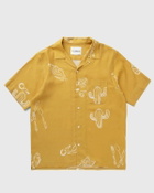 CLOSED SHORT SLEEVED SHIRT yellow Mens Shortsleefe