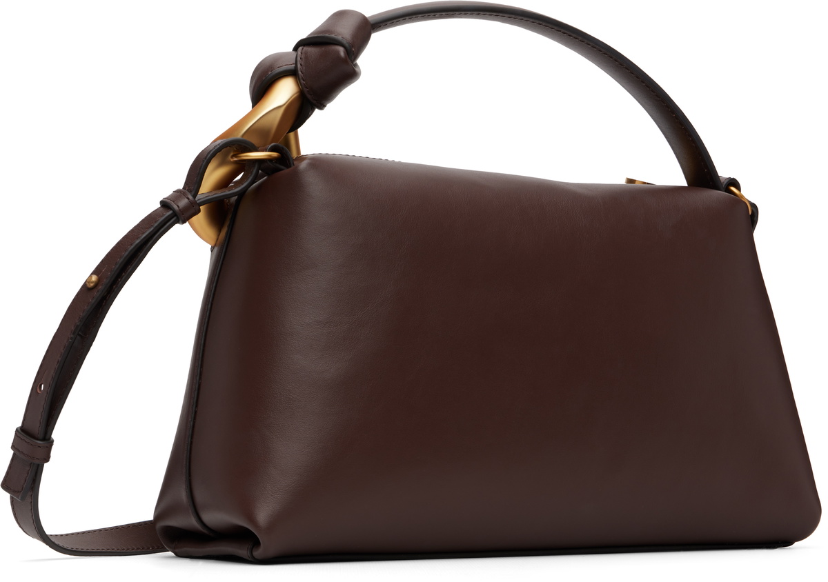 JW Anderson Burgundy 'The JWA Corner' Bag