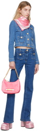 Moschino Blue Teddy Denim Jacket