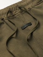 FEAR OF GOD - The Vintage Tapered Fleece-Back Cotton-Jersey Sweatpants - Brown - M