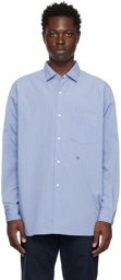 nanamica Blue Wind Shirt