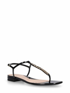GUCCI 15mm Signoria Leather Thong Sandals