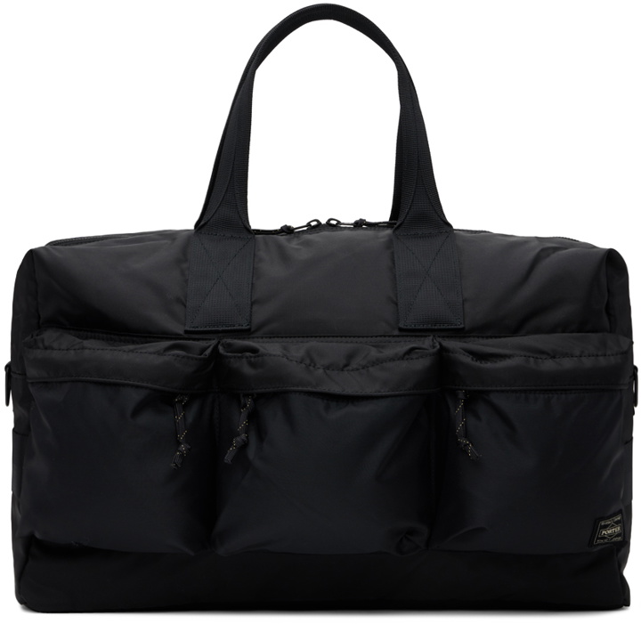 Photo: PORTER - Yoshida & Co Black Force 2Way Duffle Bag