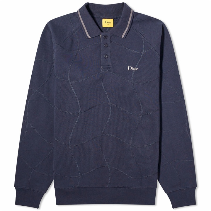 Photo: Dime Men's Wave Rugby Sweat in Navy