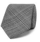 Officine Generale - 7.5cm Prince of Wales Checked Wool Tie - Gray