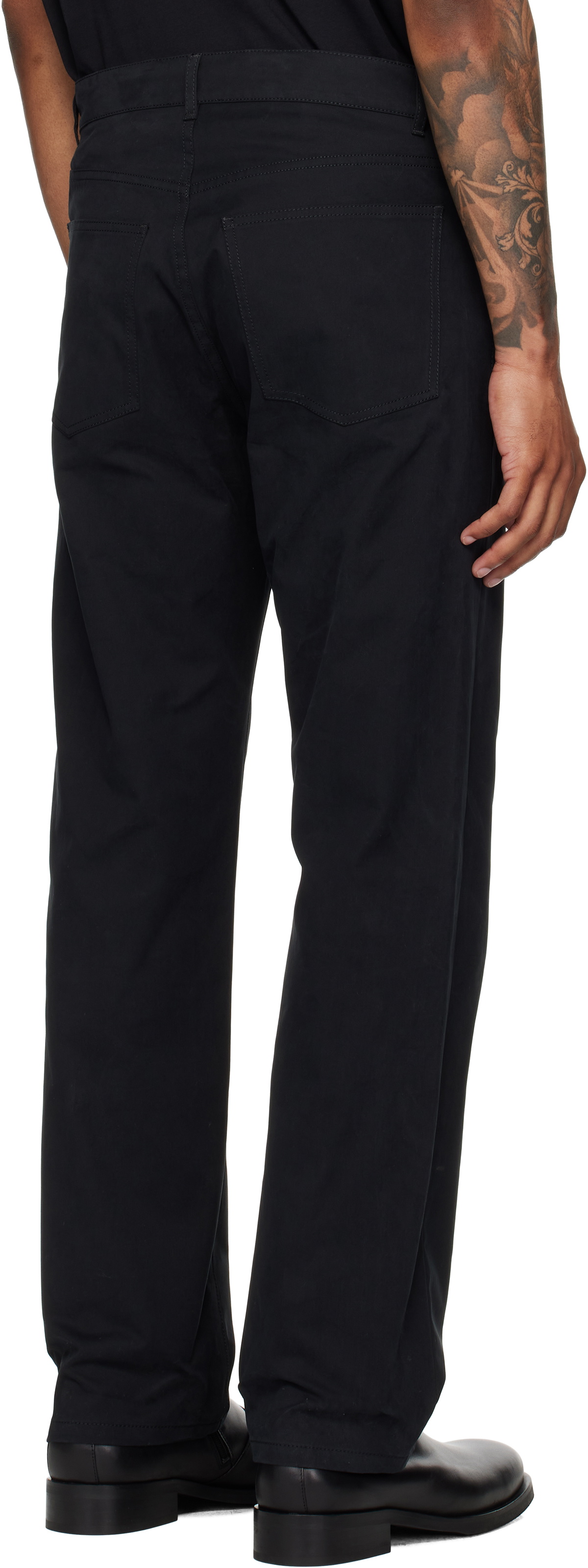 Moschino Black Moschino Tape Jeans