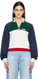 Casablanca Multicolor Quarter Zip Sweatshirt