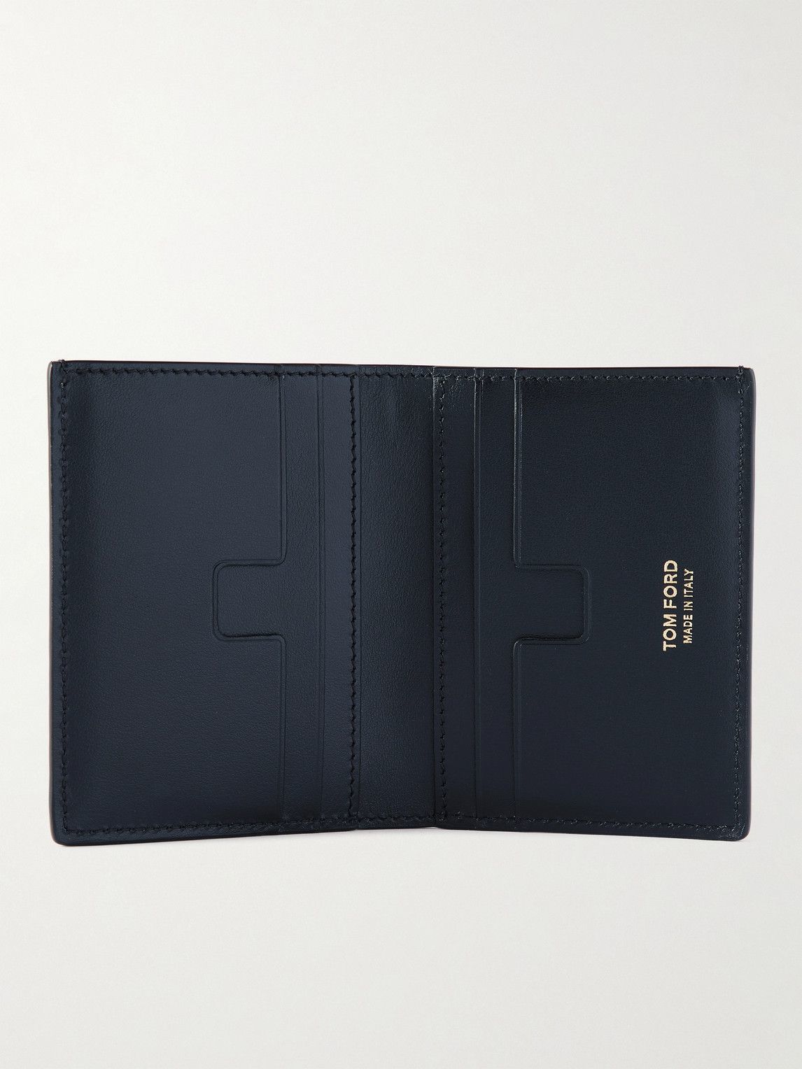TOM FORD - Croc-Effect Leather Billfold Cardholder TOM FORD
