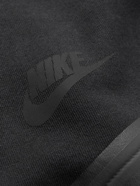 Nike - Sportswear Taped Cotton-Blend Tech Fleece Zip-Up Hoodie - Black