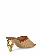 JW ANDERSON - 75mm Raffia Effect Sandals