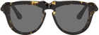 Burberry Brown Tubular Sunglasses