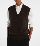 The Row Levi cashmere sweater vest