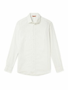 Barena - Surian Striped Modal-Blend Shirt - White