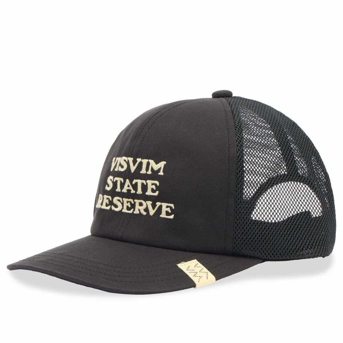 Visvim Men's Goodyear II Cap in Black Visvim