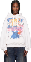 doublet Off-White Anime Print Hoodie