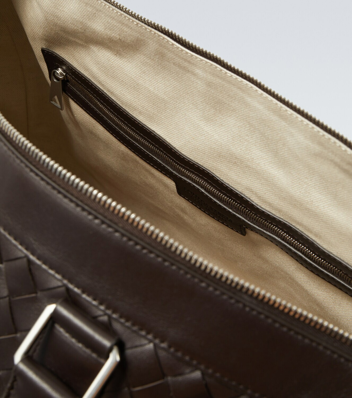 Bottega Veneta Intrecciato leather duffel bag
