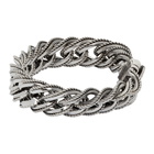 Emanuele Bicocchi Silver Plated Chain Bracelet