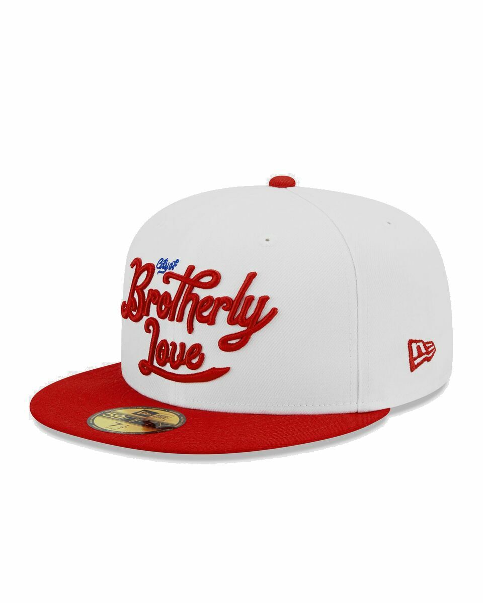 Photo: New Era 5950 Nbace 22 Philadelpiha 76 Ers Otc White - Mens - Caps