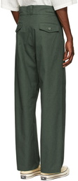 Labrum Green 'The Cotton Tree' Trousers