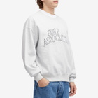 New Amsterdam Surf Association Men's New Amsterdam Varsity Crew Sweatshirt in Grey