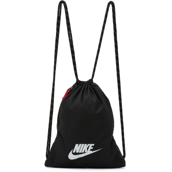 Nike Black Heritage 2.0 Gymsack Backpack Nike