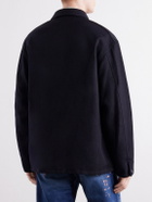 Visvim - Baker Textured Wool and Linen-Blend Jacket - Blue