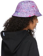 MCQ Purple Hyper Speckle Bucket Hat