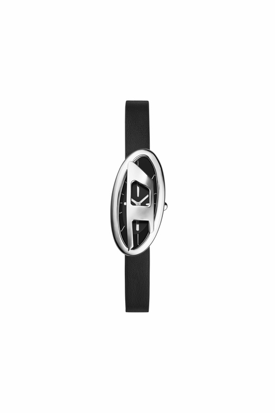Photo: Diesel D-Era Two -Hand Black Leather Watch - Timeframes Womens in Black