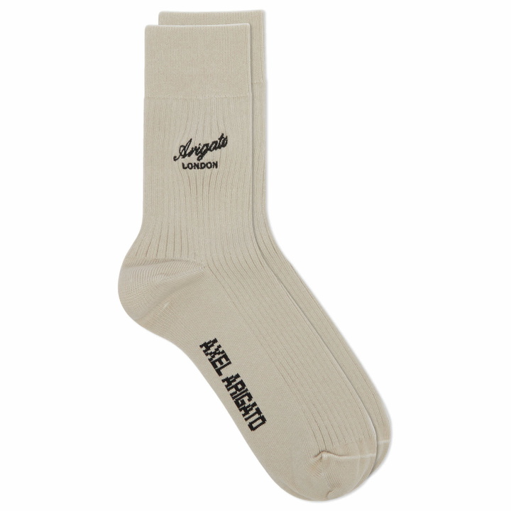 Photo: Axel Arigato Men's London Tube Socks in Pale Beige 