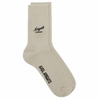Axel Arigato Men's London Tube Socks in Pale Beige 